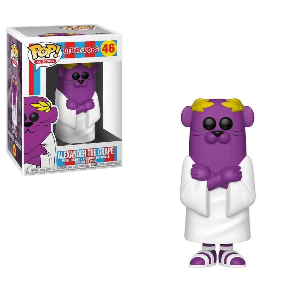 Otter Pops - Alexander The Grape Pop! Vinyl Figur Bild 1