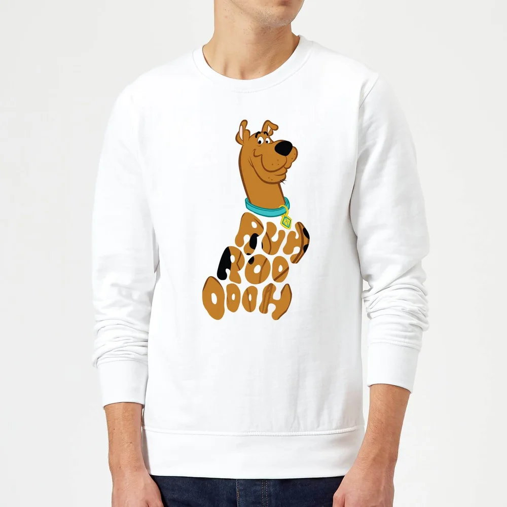 Scooby Doo RUHROOOOOH Sweatshirt - White - S Bild 1