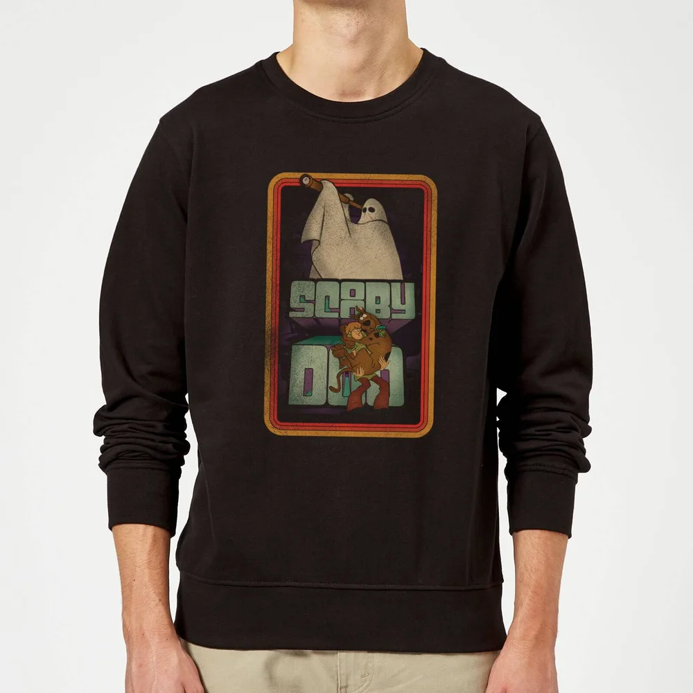 Scooby Doo Retro Ghostie Sweatshirt - Black - S Bild 1