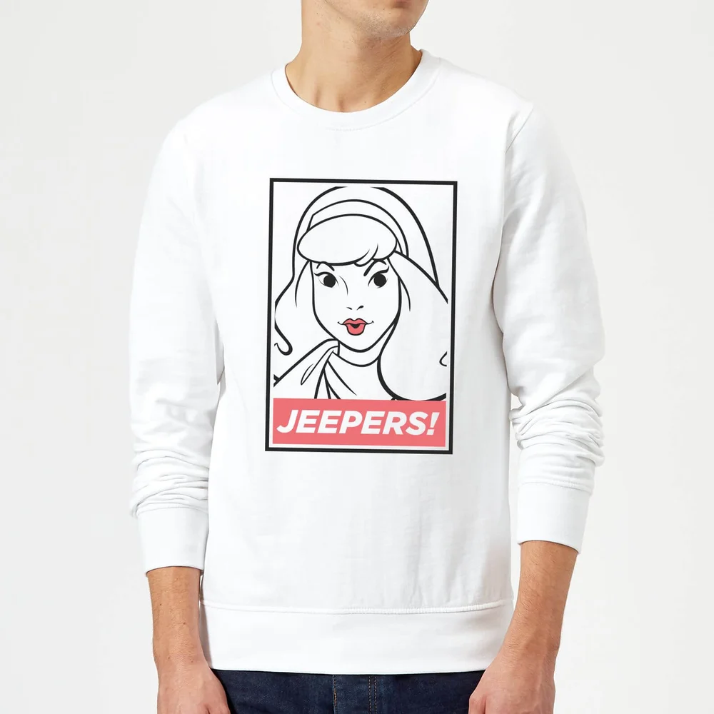 Scooby Doo Jeepers! Sweatshirt - White - S Bild 1
