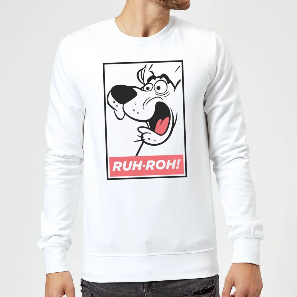 Scooby Doo Ruh-Roh! Sweatshirt - White - S Bild 1