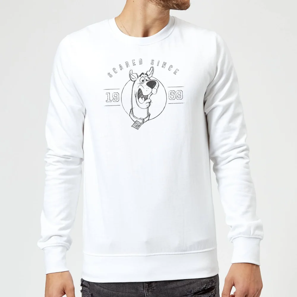 Scooby Doo Scared Since '69 Sweatshirt - White - S Bild 1