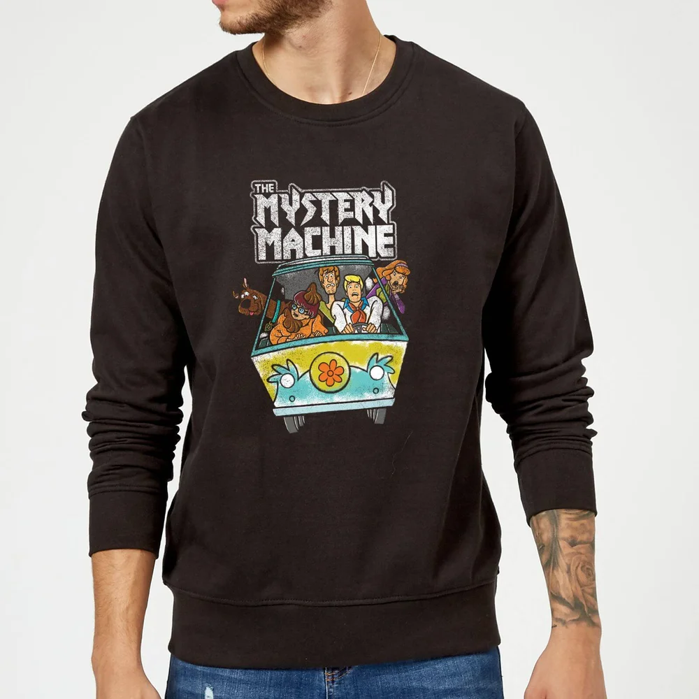 Scooby Doo Mystery Machine Heavy Metal Sweatshirt - Black - S Bild 1