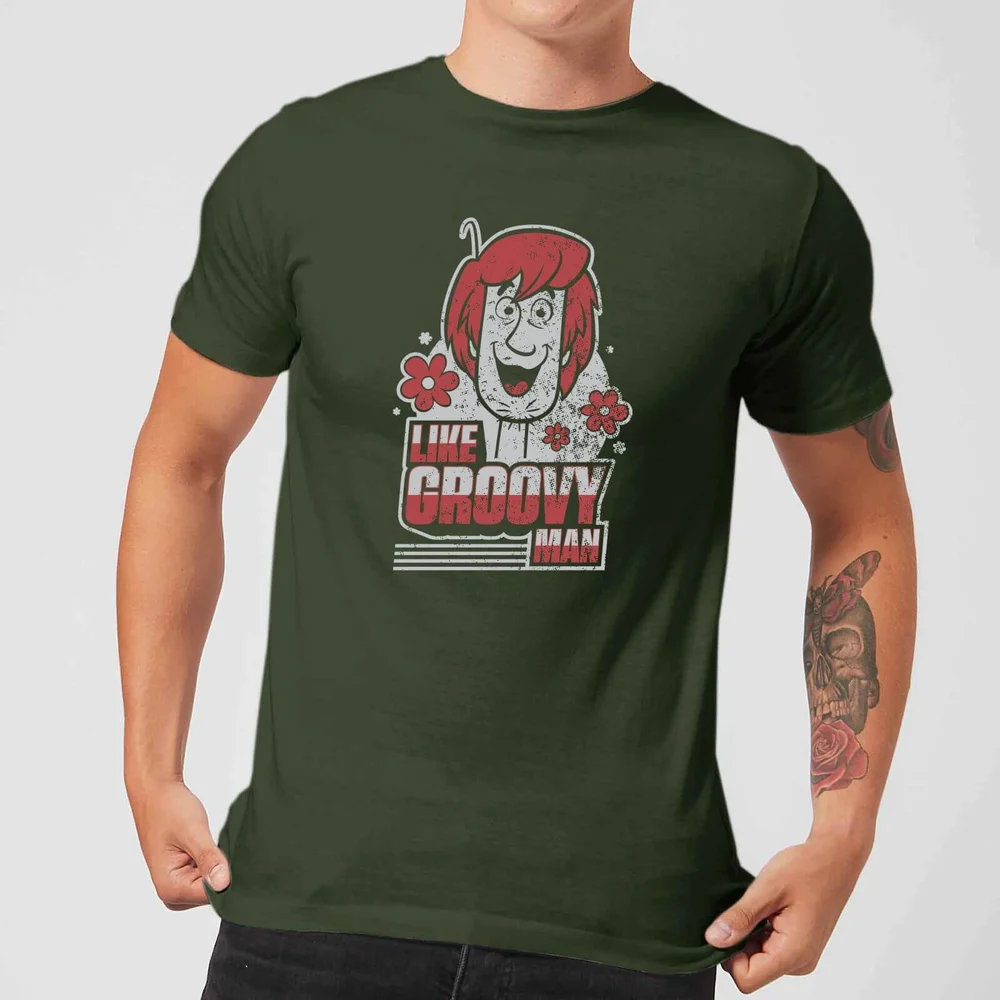 Scooby Doo Like, Groovy Man Men's T-Shirt - Forest Green - S Bild 1