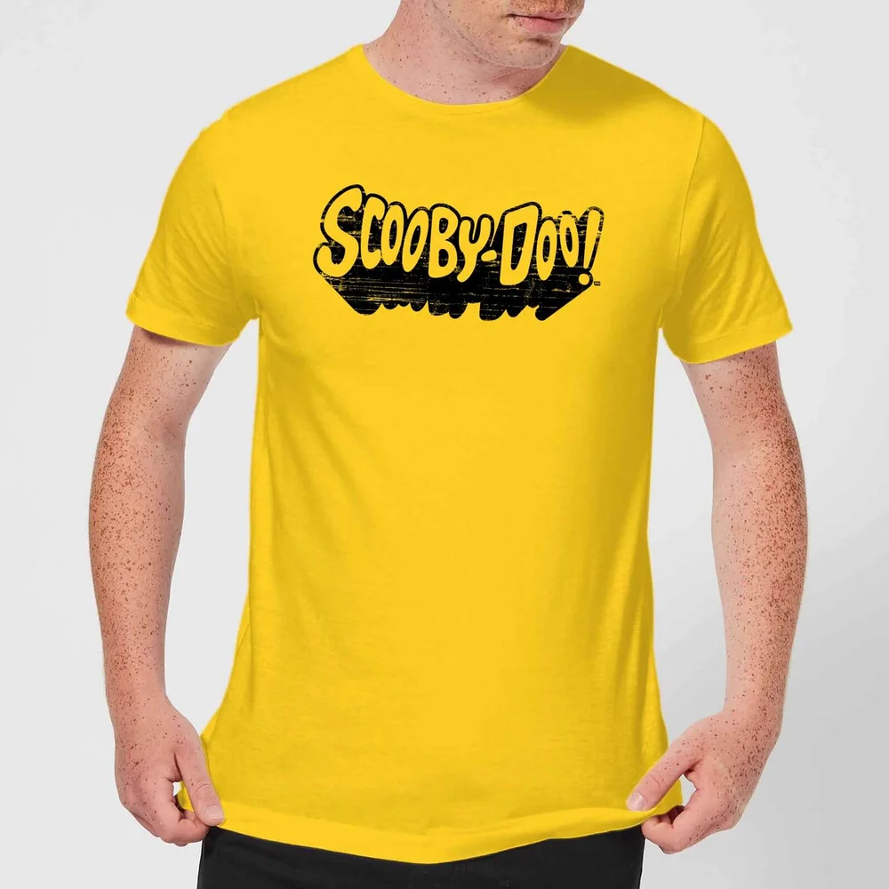 Scooby Doo Retro Mono Logo Men's T-Shirt - Yellow - S Bild 1