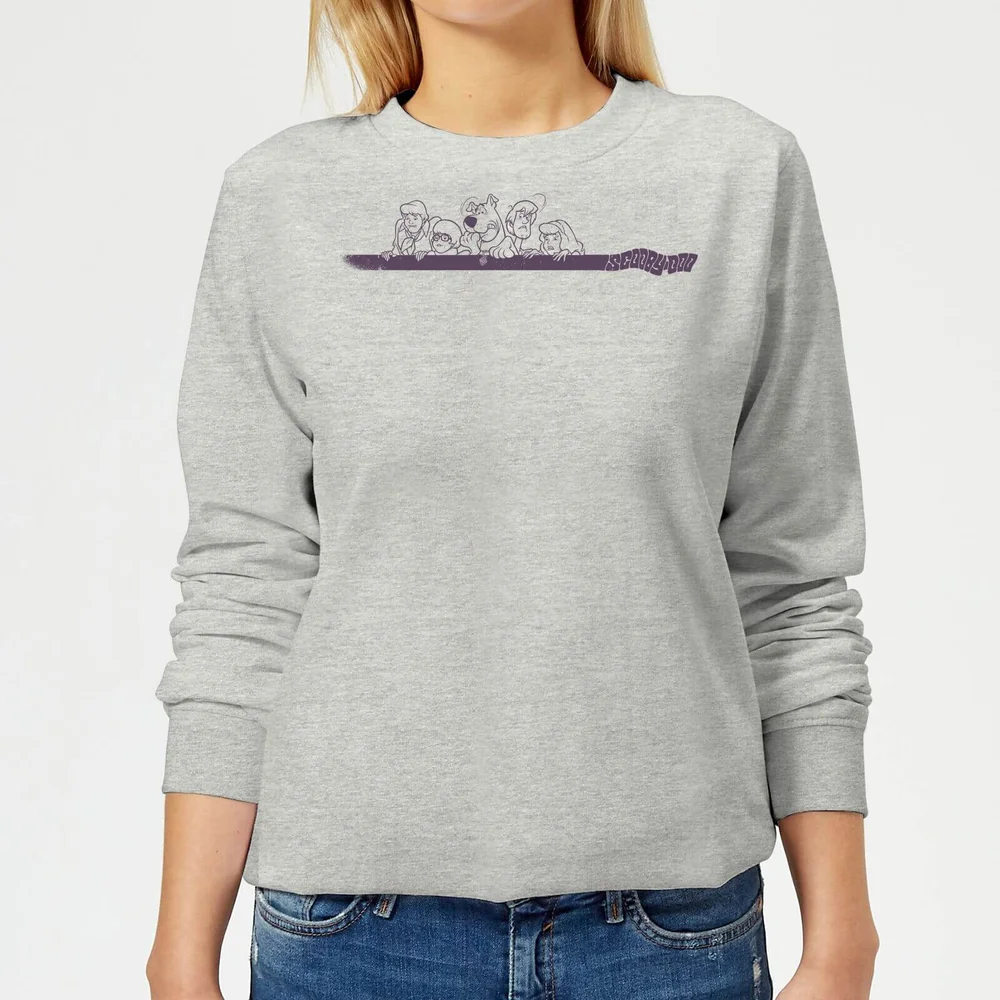 Scooby Doo Those Meddling Kids Retro Women's Sweatshirt - Grey - 3XL - Grau Bild 1