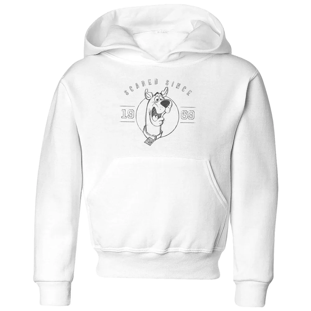 Scooby Doo Scared Since '69 Kids' Hoodie - White - 3-4 Jahre Bild 1
