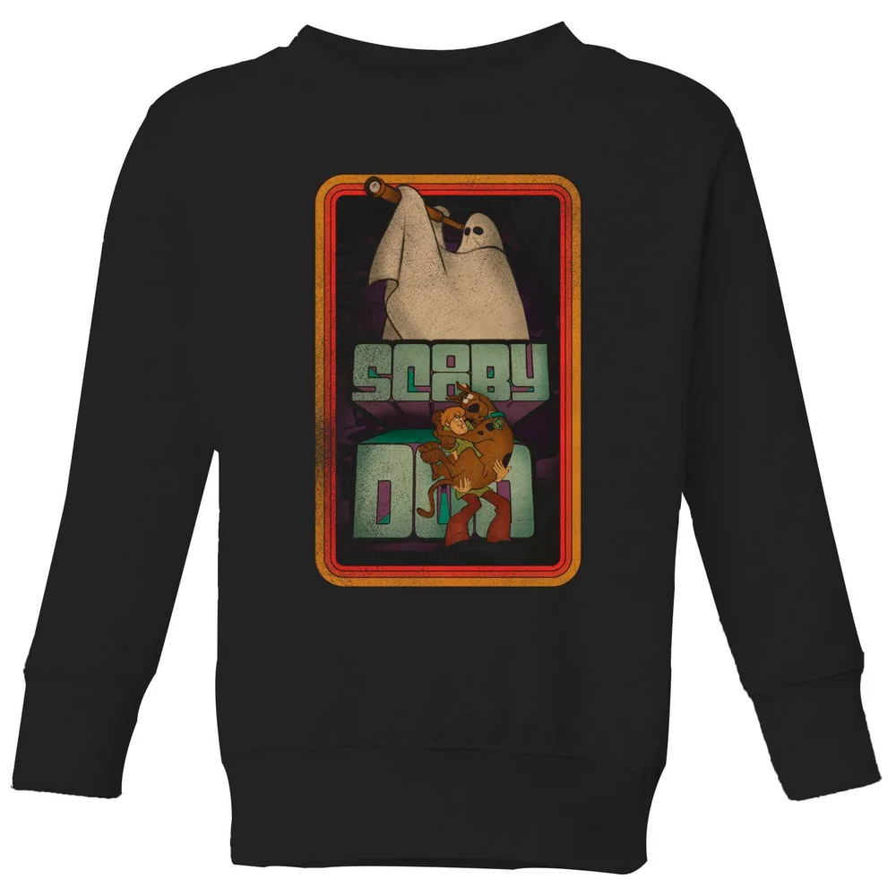 Scooby Doo Retro Ghostie Kids' Sweatshirt - Black - 3-4 Jahre Bild 1