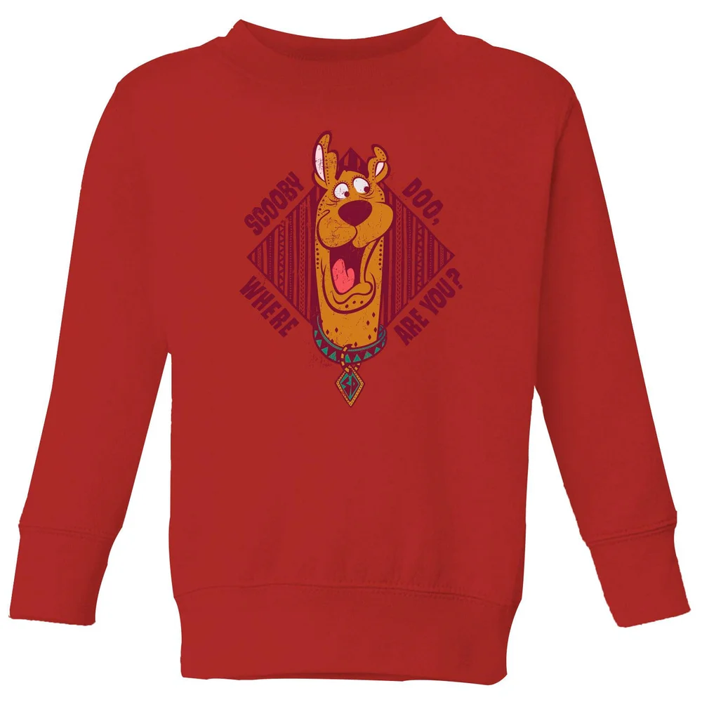 Scooby Doo Where Are You? Kids' Sweatshirt - Red - 3-4 Jahre Bild 1