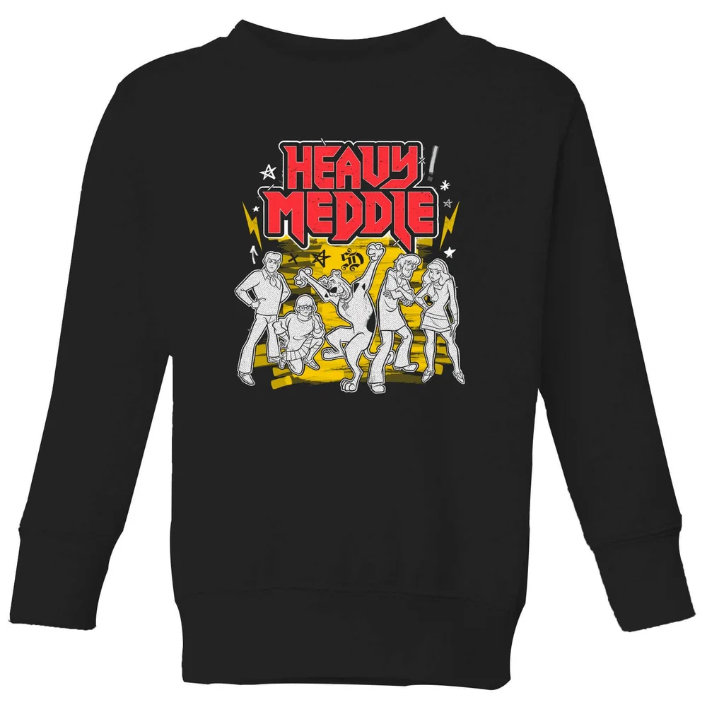 Scooby Doo Heavy Meddle Kids' Sweatshirt - Black - 3-4 Jahre Bild 1