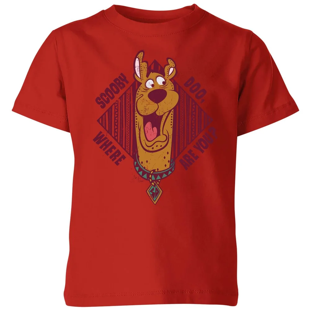 Scooby Doo Where Are You? Kids' T-Shirt - Red - 3-4 Jahre Bild 1