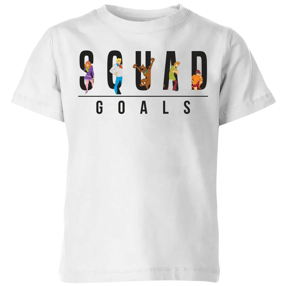 Scooby Doo Squad Goals Kids' T-Shirt - White - 3-4 Jahre Bild 1