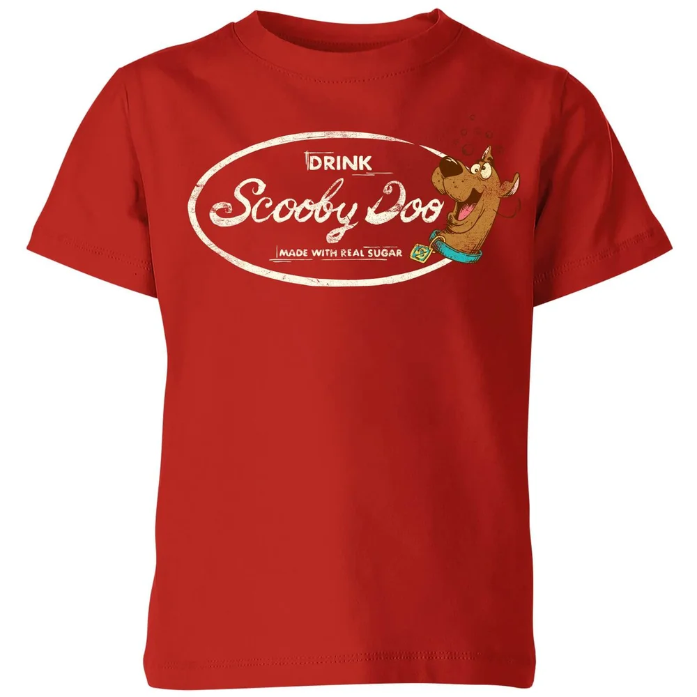 Scooby Doo Cola Kids' T-Shirt - Red - 3-4 Jahre Bild 1
