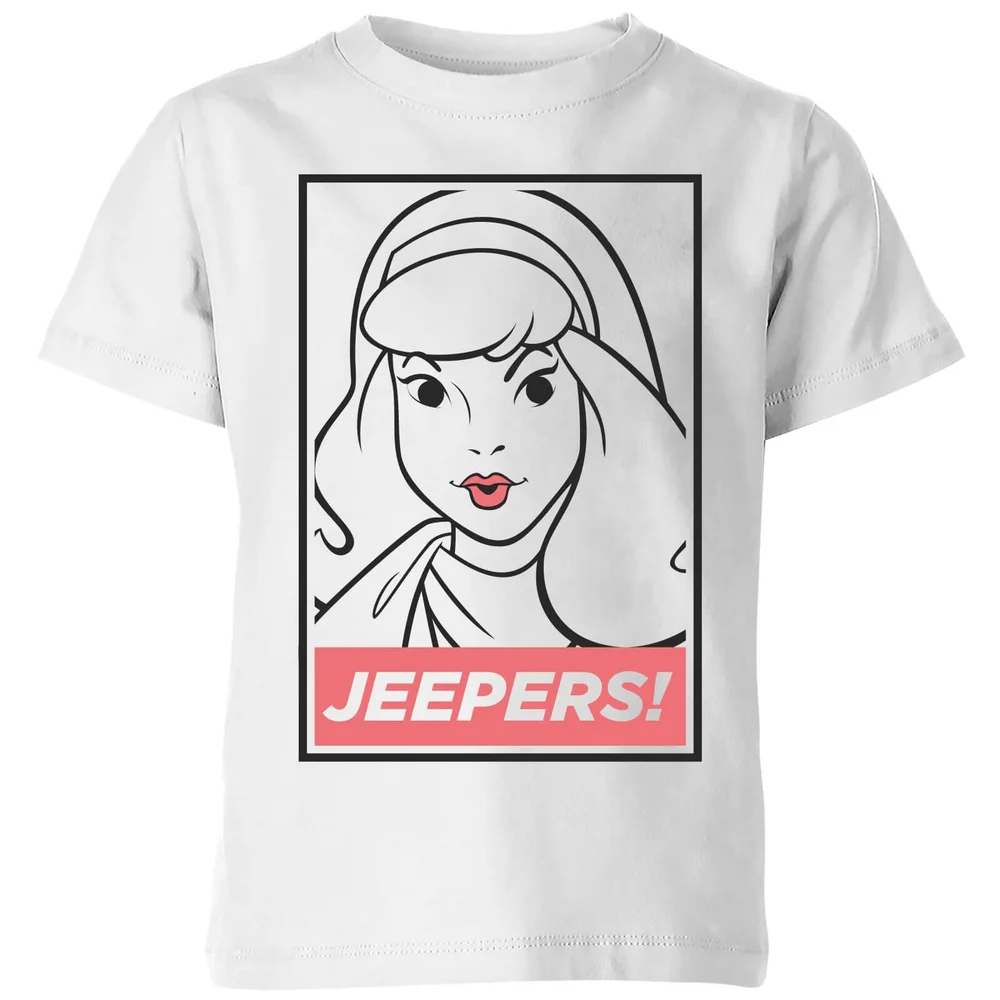 Scooby Doo Jeepers! Kids' T-Shirt - White - 3-4 Jahre Bild 1