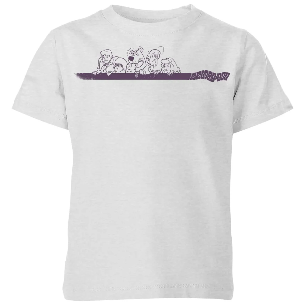Scooby Doo Those Meddling Kids Retro Kids' T-Shirt - Grey - 3-4 Jahre Bild 1