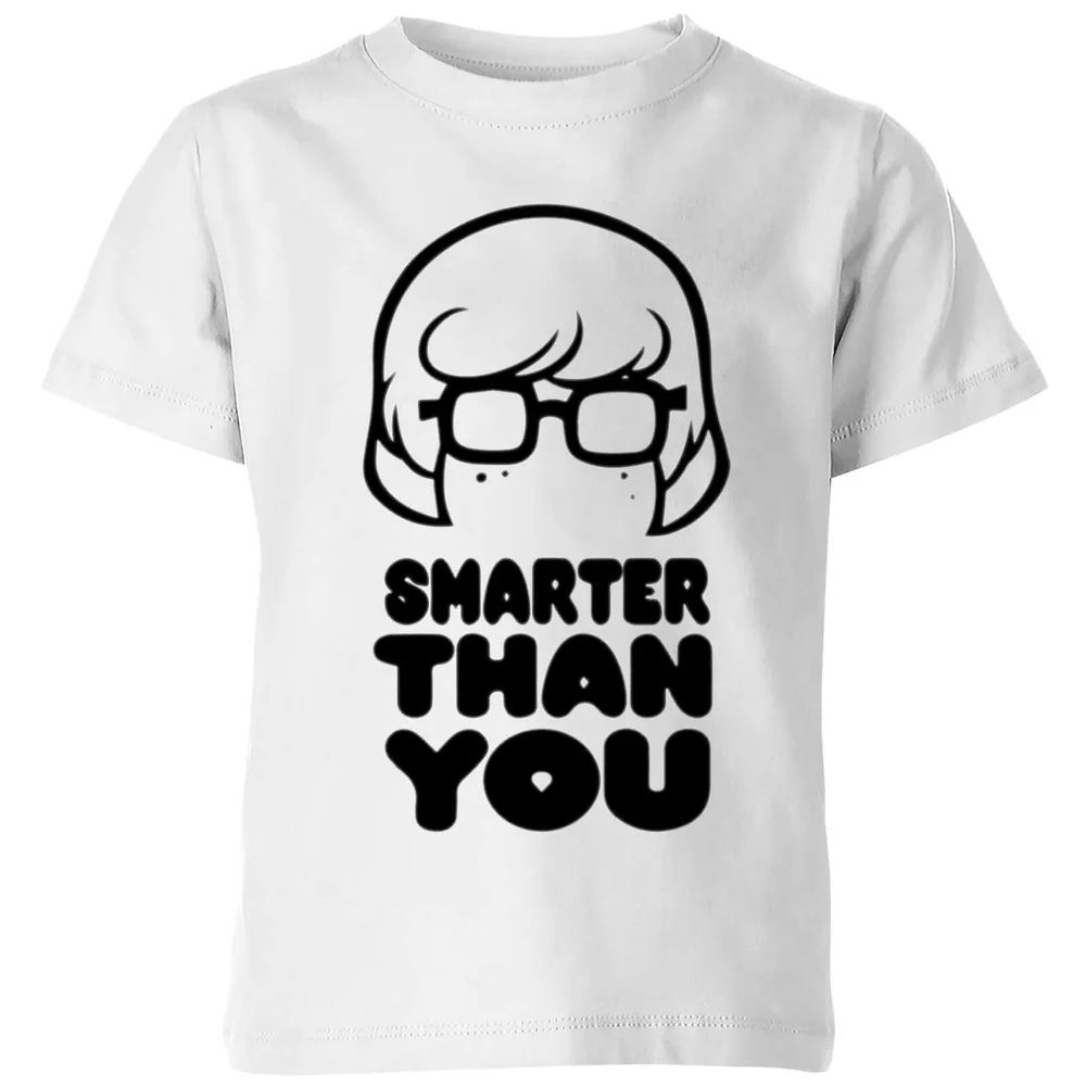 Scooby Doo Smarter Than You Kids' T-Shirt - White - 3-4 Jahre Bild 1