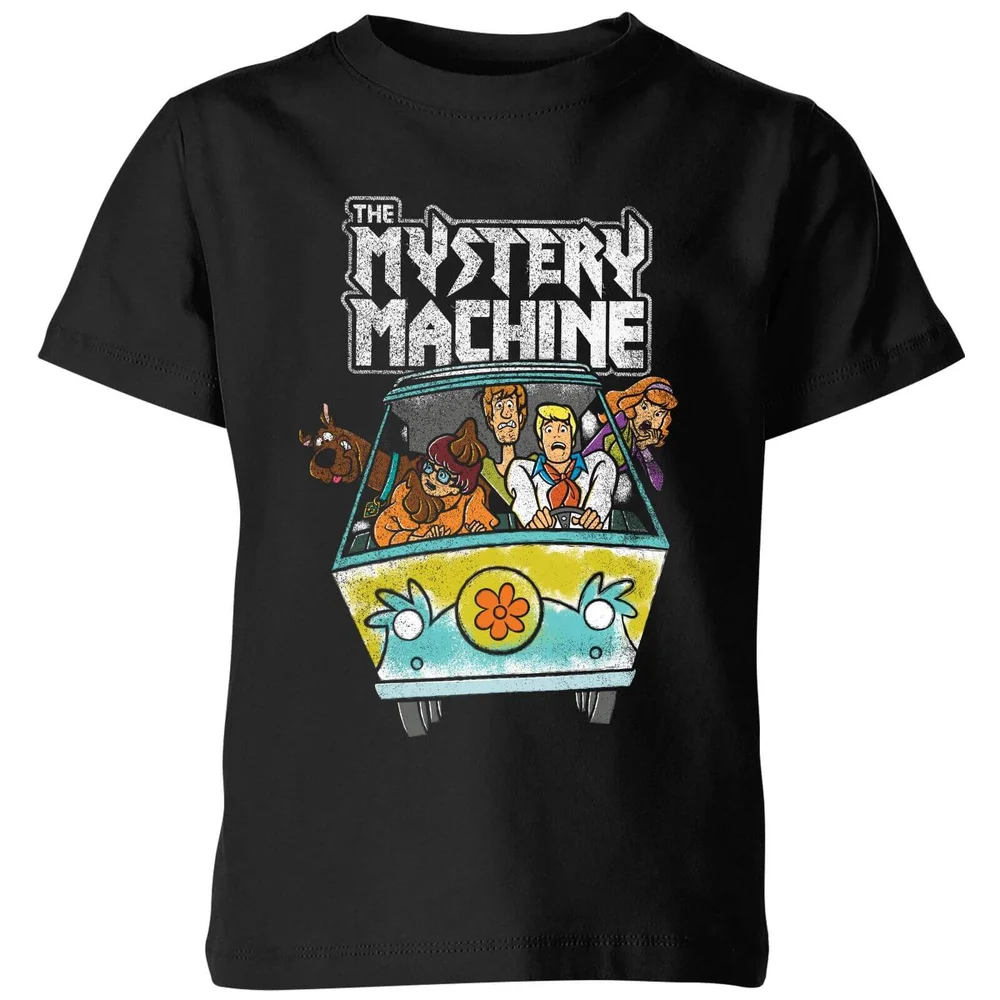 Scooby Doo Mystery Machine Heavy Metal Kids' T-Shirt - Black - 3-4 Jahre Bild 1