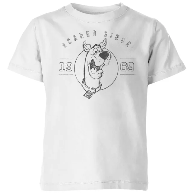Scooby Doo Scared Since '69 Kids' T-Shirt - White