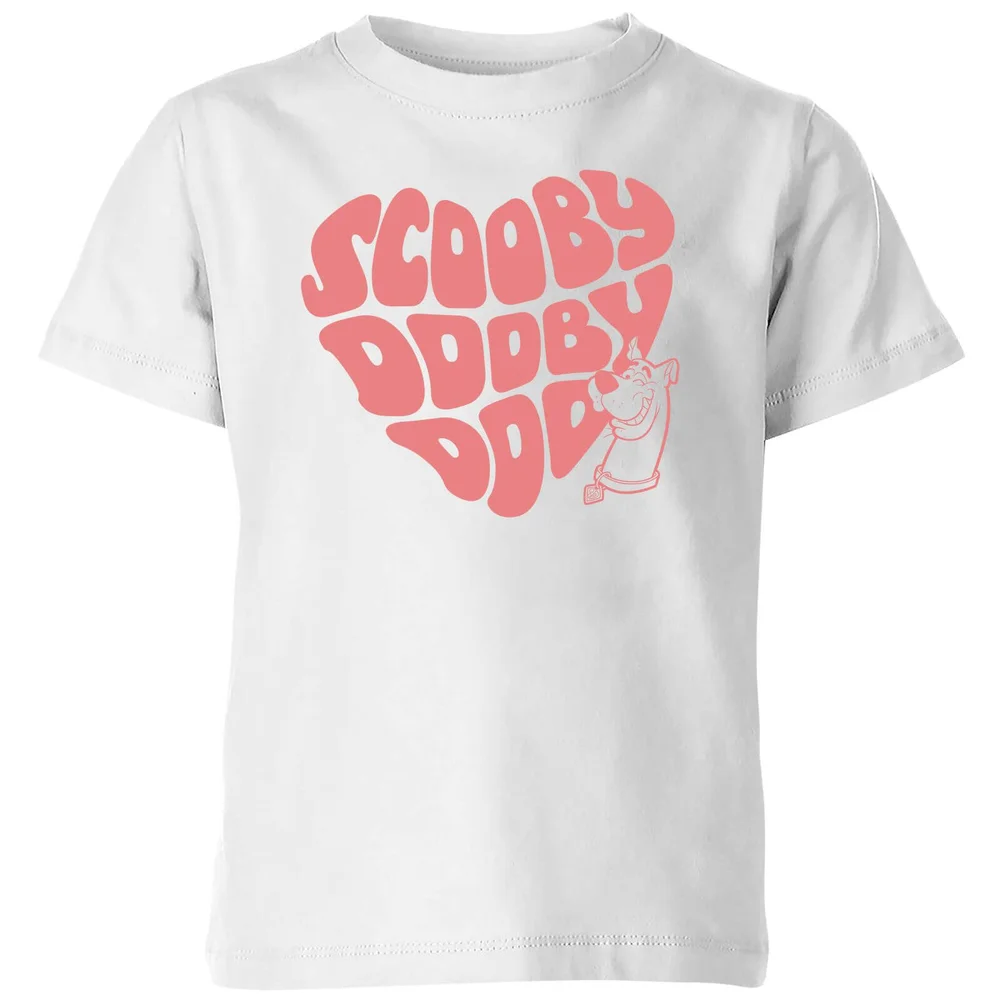 Scooby Doo I Ruv You Kids' T-Shirt - White - 3-4 Jahre Bild 1