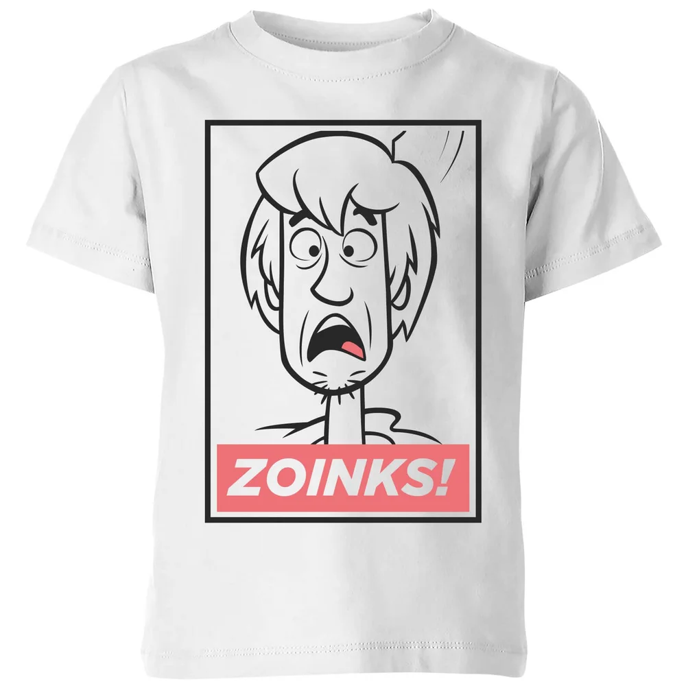 Scooby Doo Zoinks! Kids' T-Shirt - White - 3-4 Jahre Bild 1