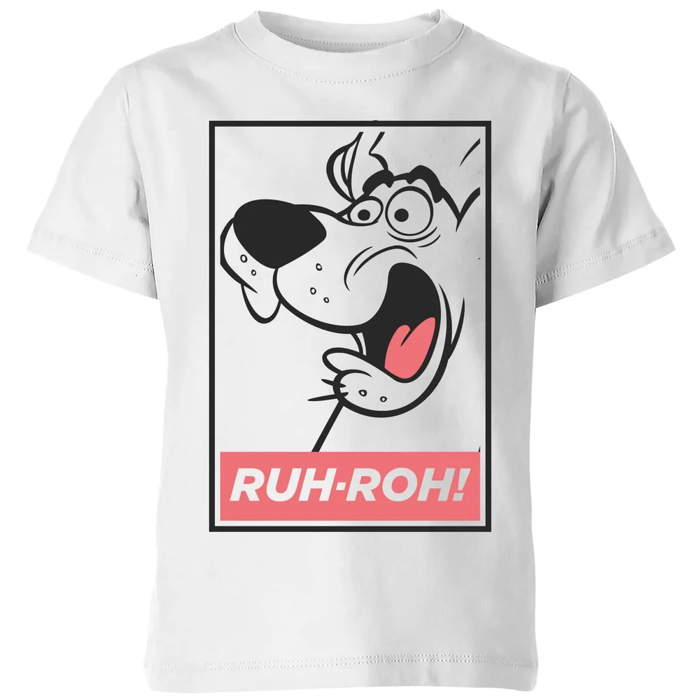 Scooby Doo Ruh-Roh! Kids' T-Shirt - White - 3-4 Jahre Bild 1