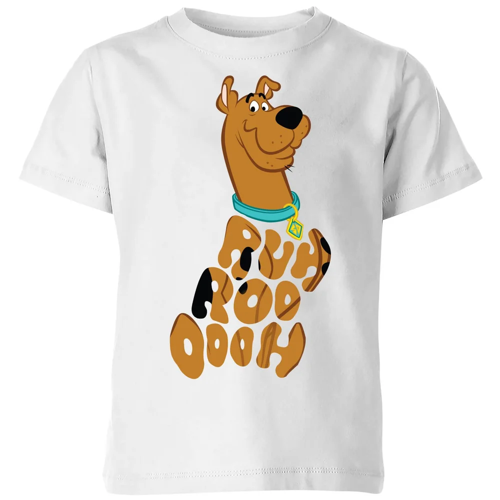 Scooby Doo RUHROOOOOH Kids' T-Shirt - White - 3-4 Jahre Bild 1