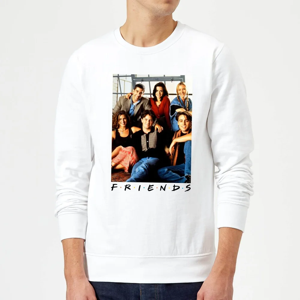 Friends Group Photo Sweatshirt - White - S Bild 1