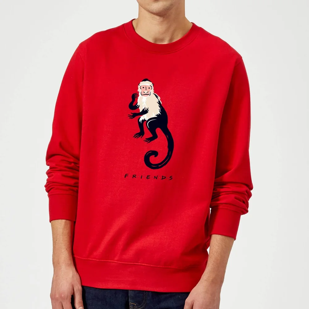Friends Marcel The Monkey Sweatshirt - Red - S Bild 1
