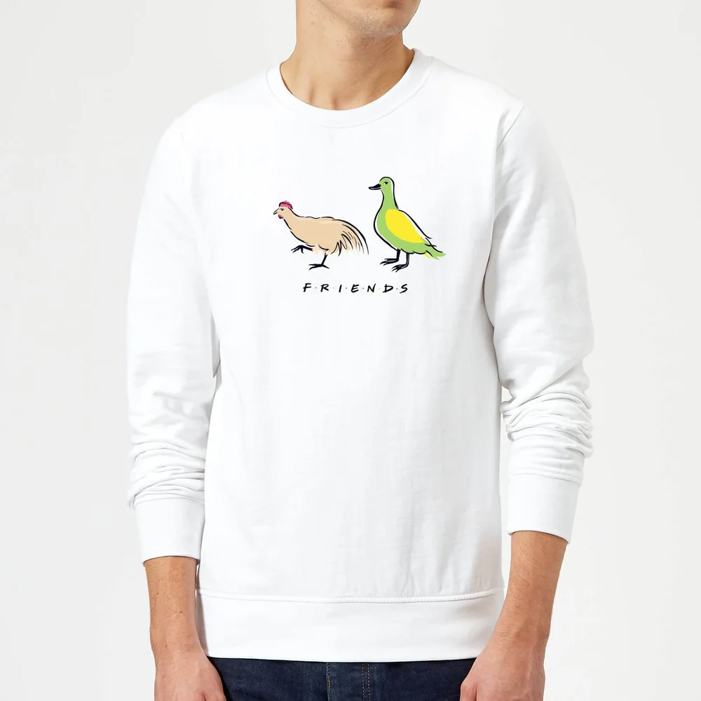 Friends The Chick And The Duck Sweatshirt - White - S Bild 1