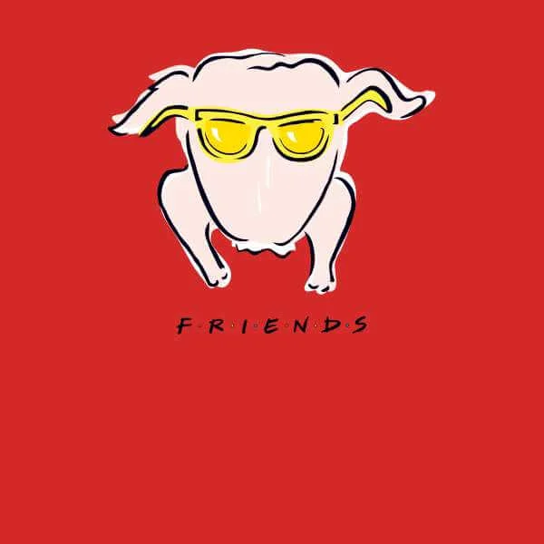 Friends Turkey Sweatshirt - Red