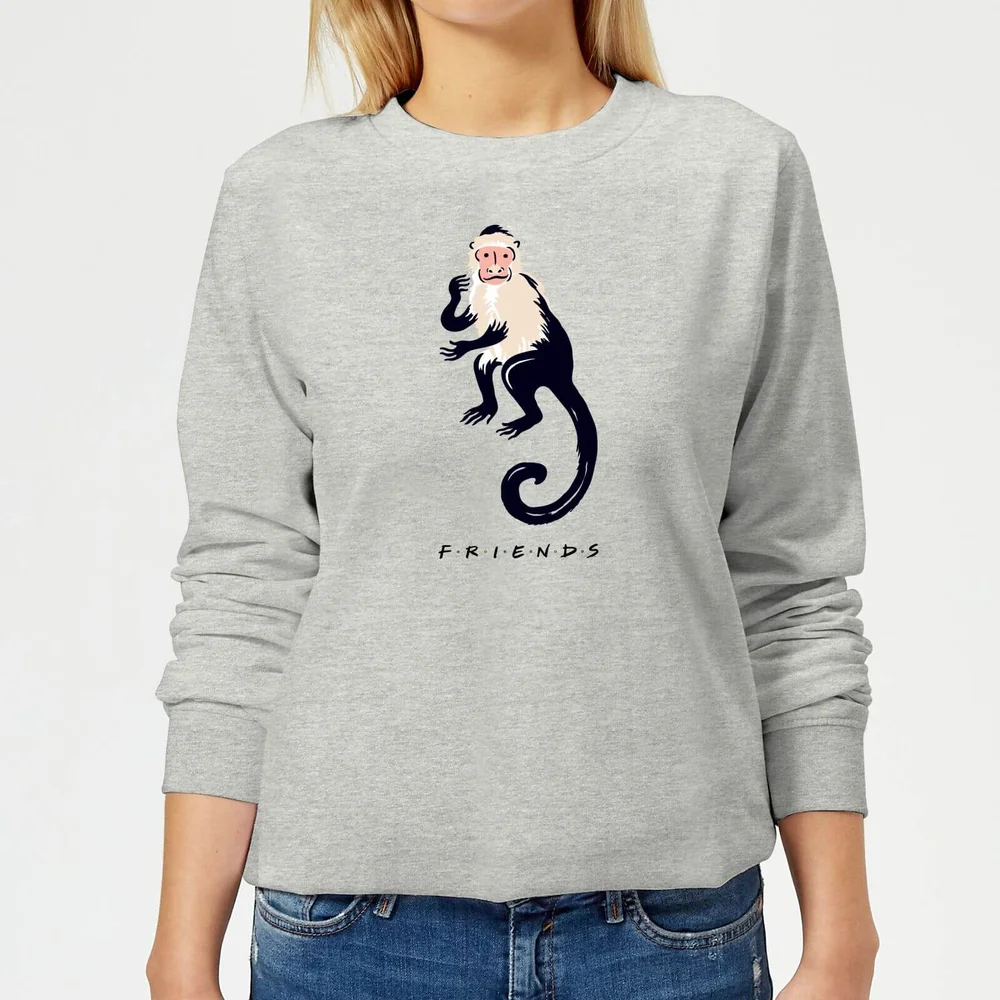 Friends Marcel The Monkey Women's Sweatshirt - Grey - 3XL Bild 1