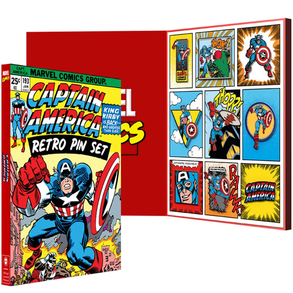 Captain America Pin Set Bild 1
