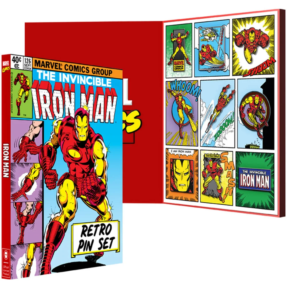 Iron Man Pin Set Bild 1