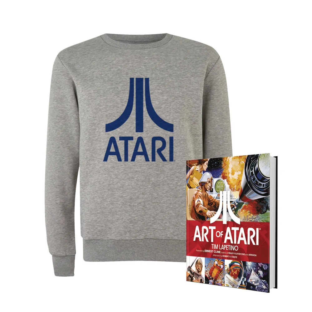 Atari Sweatshirt & Buch Paket - Women's - XS - Grau Bild 1
