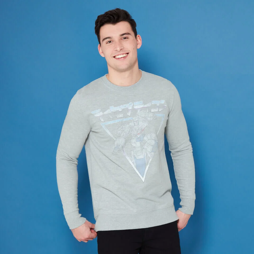 Transformers Megatron Retro Japanese Sweatshirt - Grau - S - Grau Bild 1