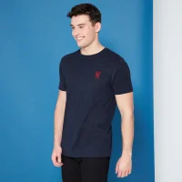 Transformers Autobot Embroidered Emblem T-Shirt - Navy Blau