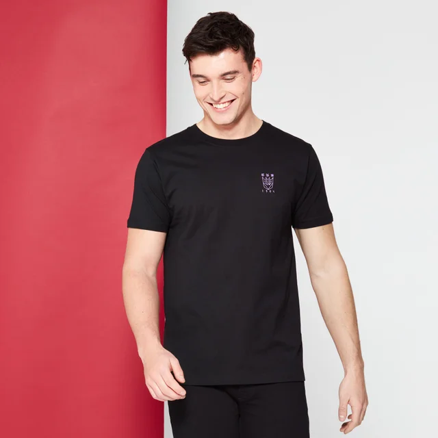 Transformers Decepticon Embroidered Emblem T-Shirt - Schwarz