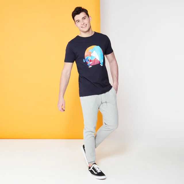 Looney Tunes Kaboom! Bunny Monster T-Shirt - Navy Blau