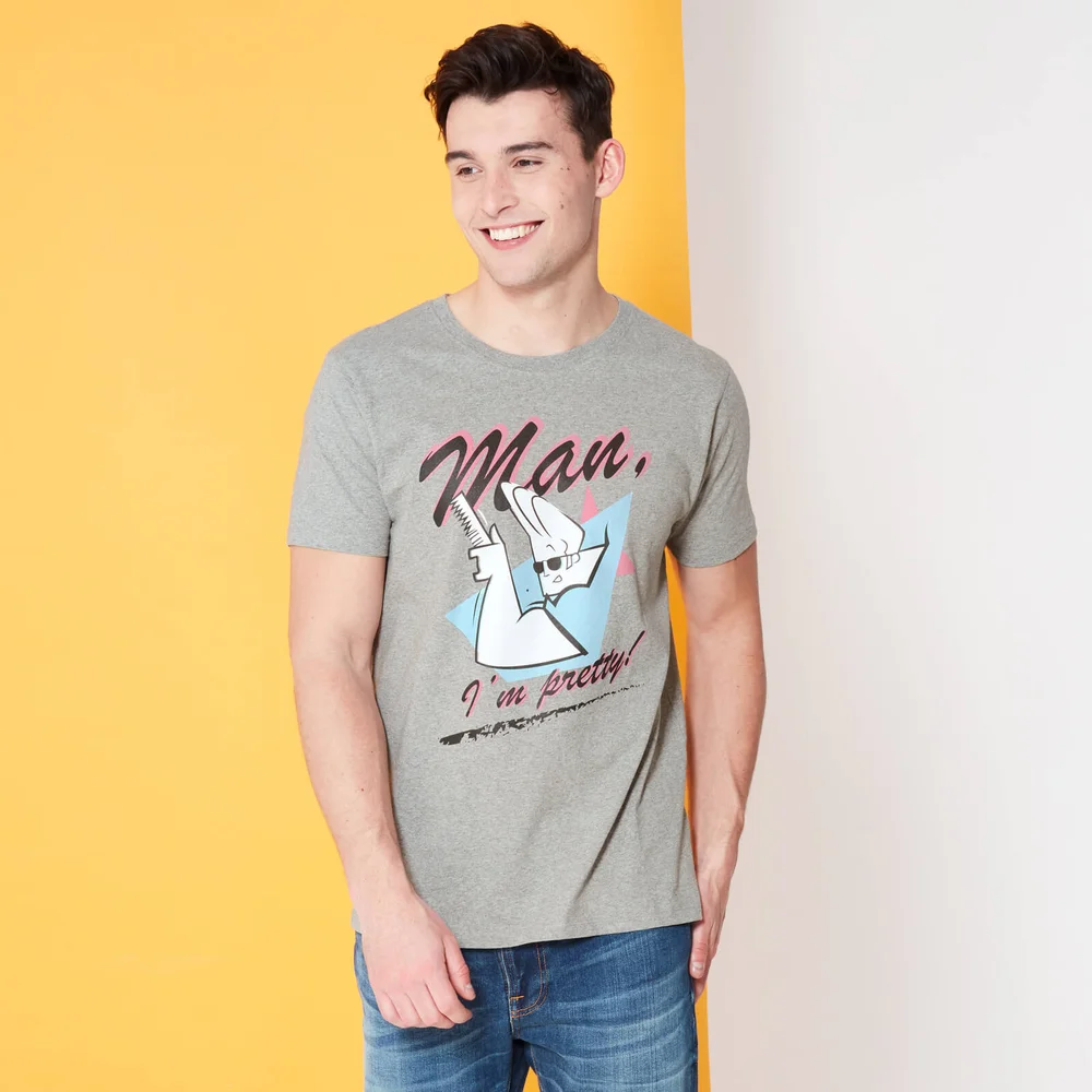Cartoon Network Spin-Off Johnny Bravo Man I'm Pretty T-Shirt - Grau - S Bild 1