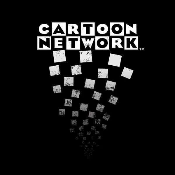 Cartoon Network Logo Fade Hoodie - Schwarz