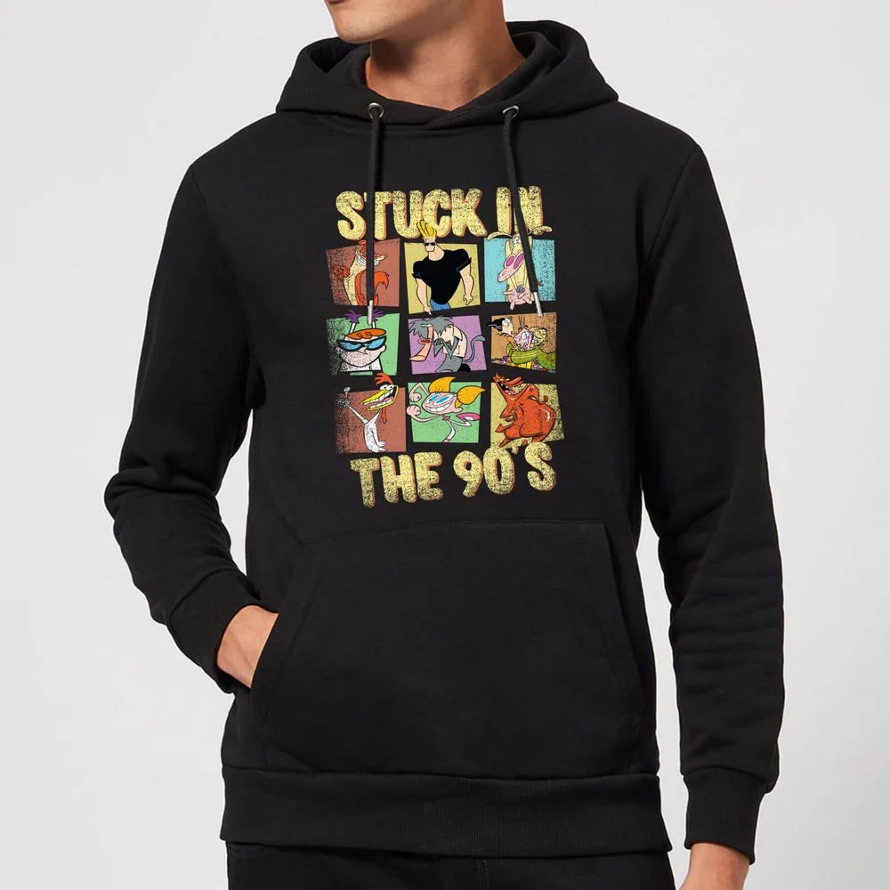 Cartoon Network Stuck In The 90s Hoodie - Schwarz - S Bild 1