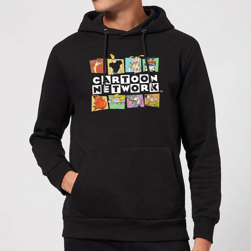 Cartoon Network Logo Characters Hoodie - Schwarz - S Bild 1