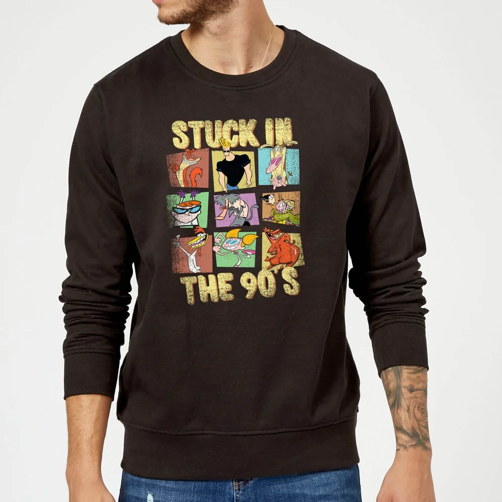 Cartoon Network Stuck In The 90s Sweatshirt - Schwarz - S Bild 1