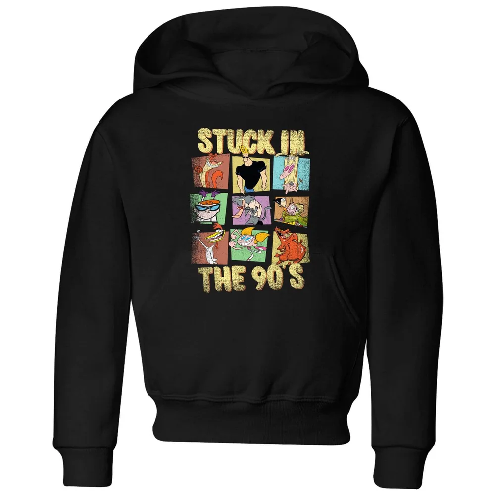 Cartoon Network Stuck In The 90s Kinder Hoodie - Schwarz - 3-4 Jahre Bild 1