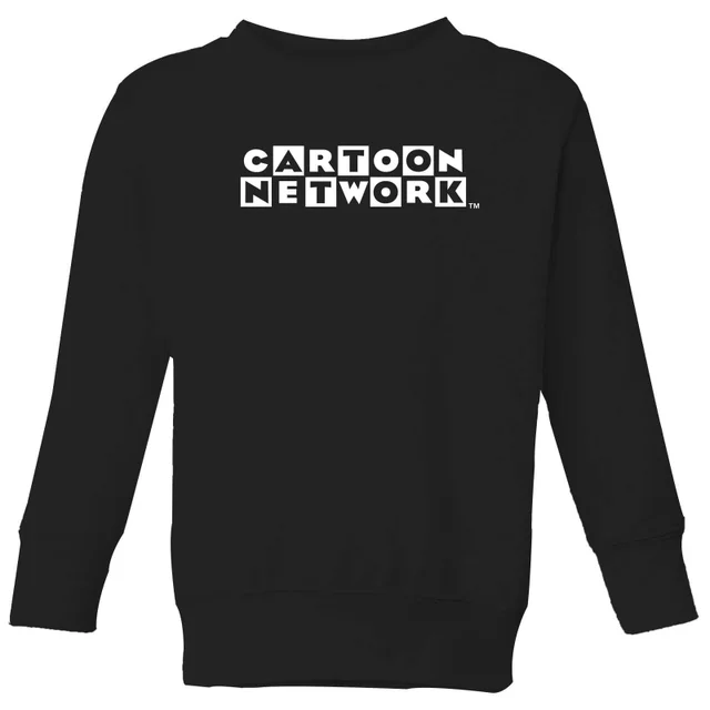 Cartoon Network Logo Kinder Sweatshirt - Schwarz