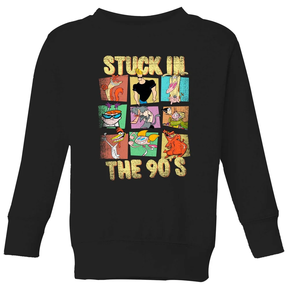Cartoon Network Stuck In The 90s Kinder Sweatshirt - Schwarz - 3-4 Jahre Bild 1