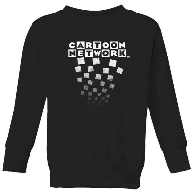 Cartoon Network Logo Fade Kinder Sweatshirt - Schwarz