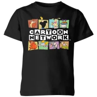 Cartoon Network Logo Characters Kinder T-Shirt - Schwarz - undefined undefined