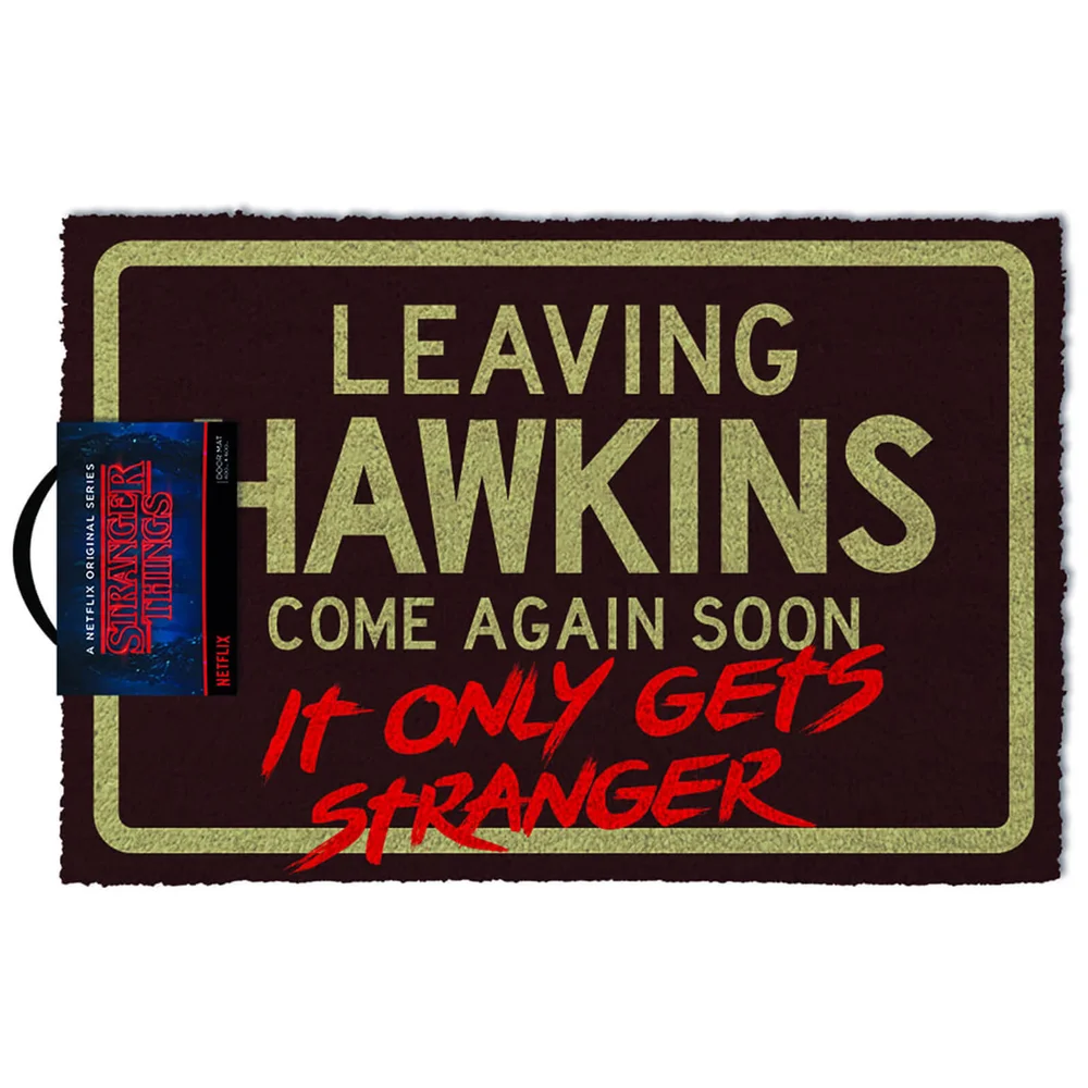 Stranger Things (Leaving Hawkins) Doormat - Zavvi Exclusive Bild 1