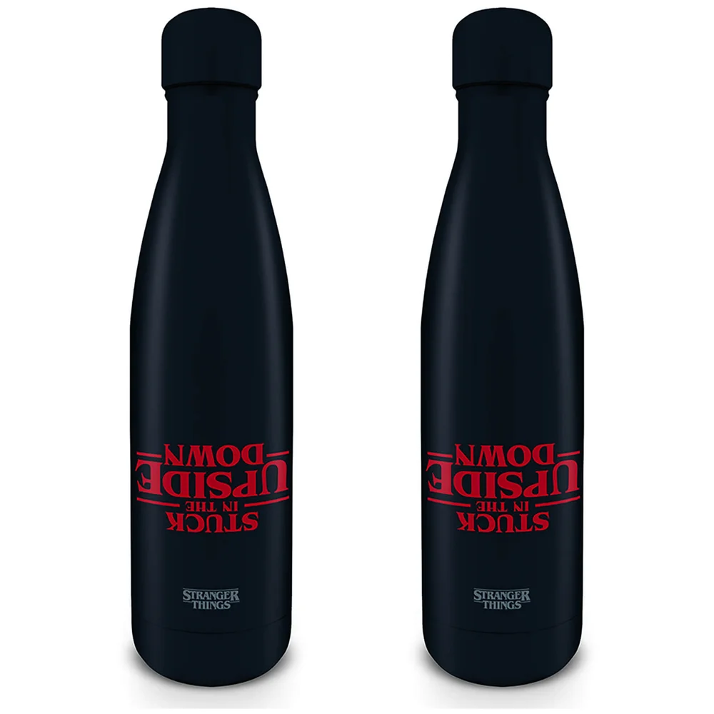 Stranger Things (Upside Down) Metal Drinks Bottle Bild 1